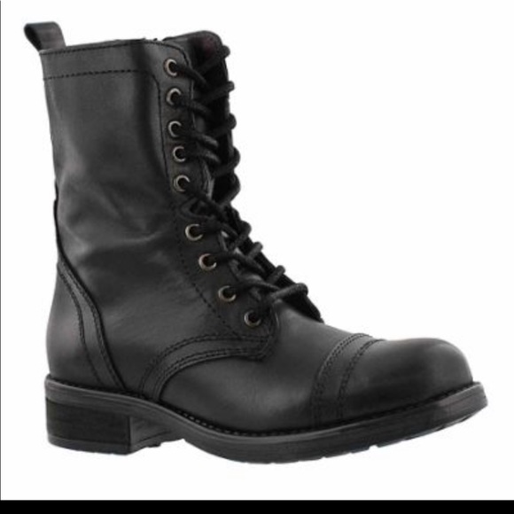 Steve Madden Troopa Boots- Black - Picture 1 of 6